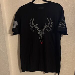 Grunt Style “Rudolph” black t-shirt